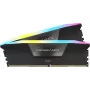 CORSAIR atmintinė 32GB DDR5 (2x16GB) DRAM 5200MT/s CL40 Vengeance RGB atminties rinkinys – juoda