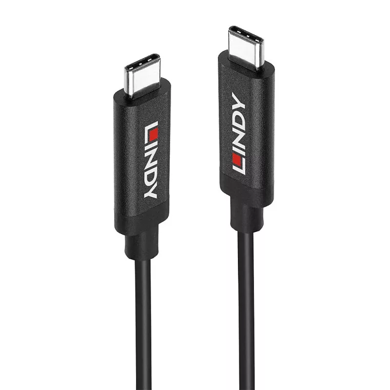 USB kabelis Lindy 3m USB 3.2 Gen 2 C/C Active kabelis