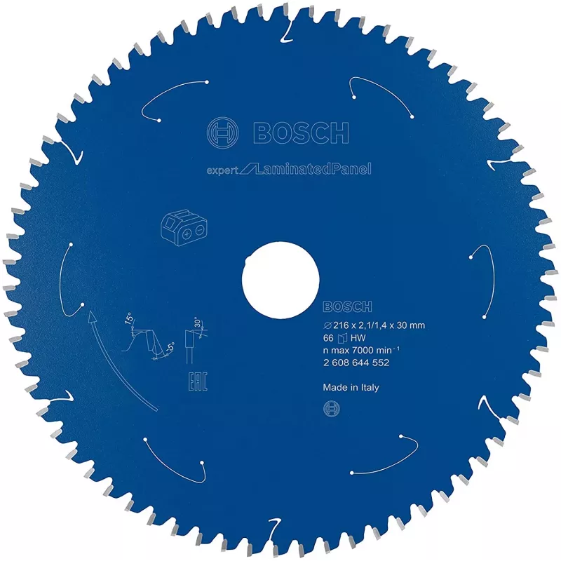 Diskinis pjūklo diskas Bosch 2608644552 21,6 cm volframo karbido antgaliais