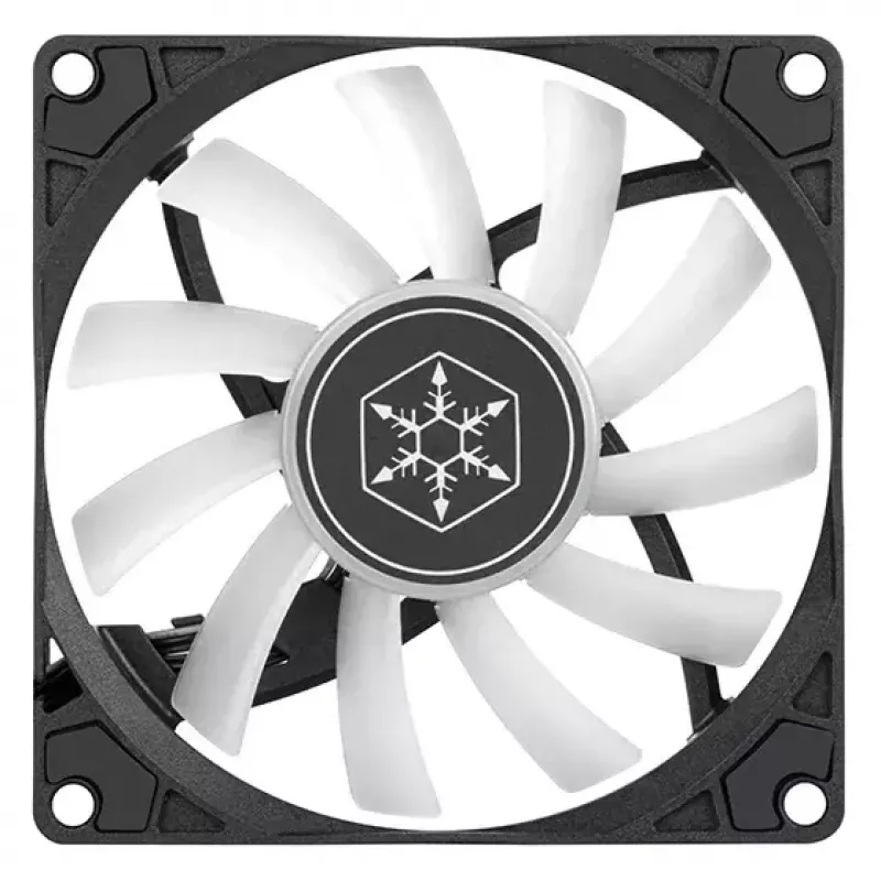 Ventiliatorius Sidabrinėstone Air Slimmer 90 ARGB 9,2 cm Juodas 500–2500 RPM