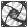 Ventiliatorius Sidabrinėstone Air Slimmer 90 ARGB 9,2 cm Juodas 500–2500 RPM