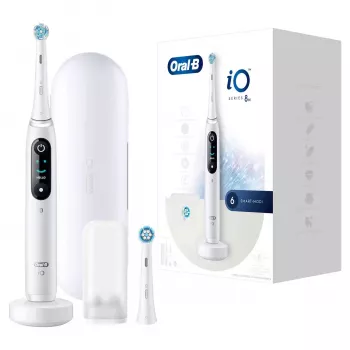 Oral-B iO Series 8N Suaugusiems Vibracinis dantų šepetėlis Baltas