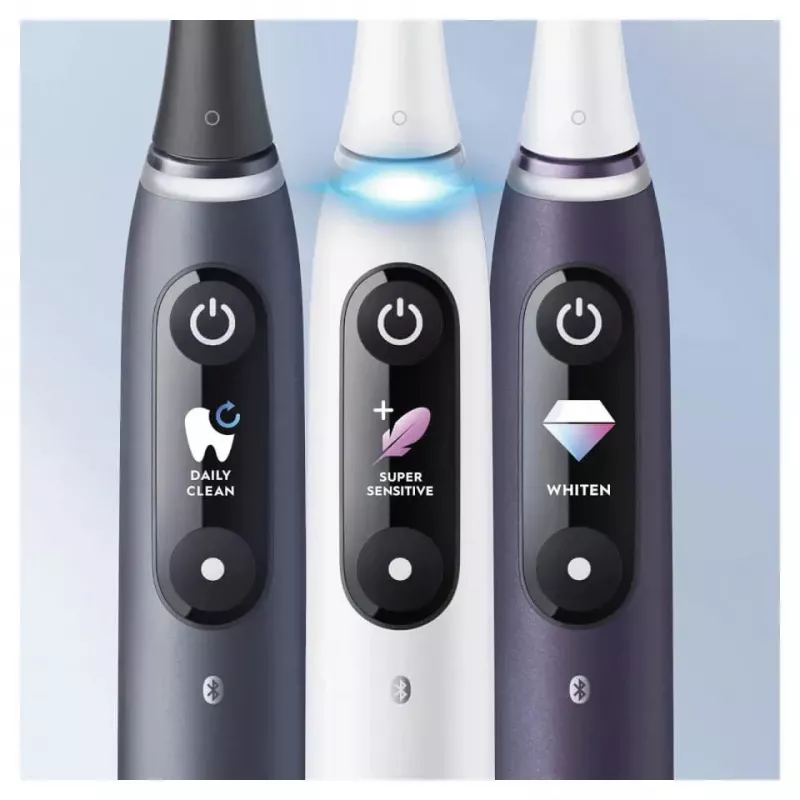 Oral-B iO Series 8N Suaugusiems Vibracinis dantų šepetėlis Baltas