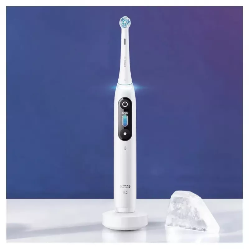 Oral-B iO Series 8N Suaugusiems Vibracinis dantų šepetėlis Baltas