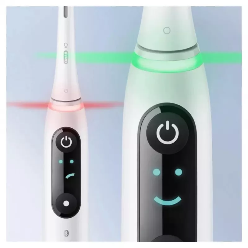 Oral-B iO Series 8N Suaugusiems Vibracinis dantų šepetėlis Baltas
