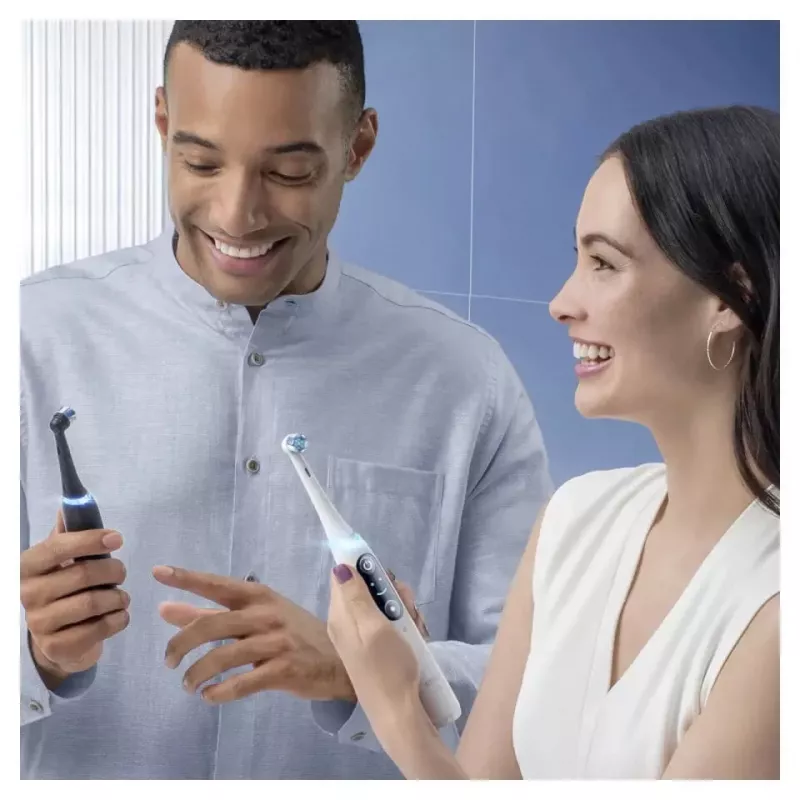 Oral-B iO Series 8N Suaugusiems Vibracinis dantų šepetėlis Baltas
