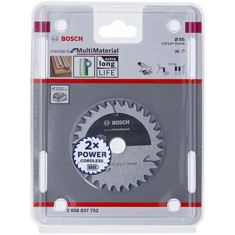 Bosch ‎2608837752 diskinis pjūklas 8,5 cm 1 vnt.