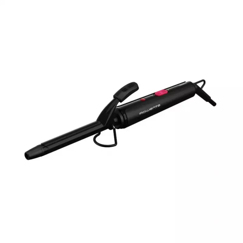 Rowenta Curler 2 CF2119 plaukų formavimo įrankis Garbanojimo žnyplės Šilta Juoda 25 W 1.8 m