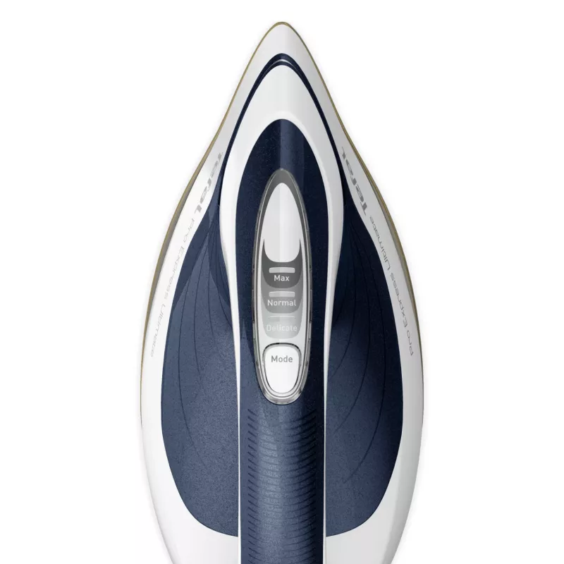 Tefal Pro Express Ultimate II GV9720 1.2 L Durilium Airglide Autoclean Ultra Thin soleplate Blue, White