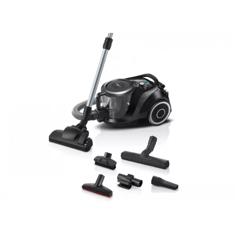 Bosch Serie 6 BGC41XSIL dulkių siurblys 2,4 l cilindrinis siurblys sausam valymui 700 W be maišelio