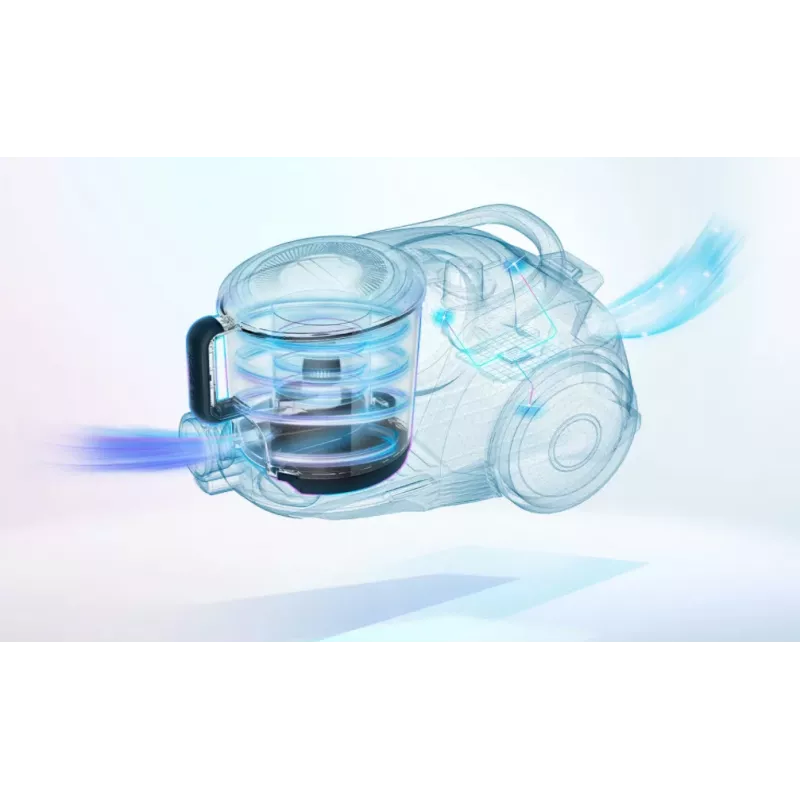 Bosch Serie 6 BGC41XSIL dulkių siurblys 2,4 l cilindrinis siurblys sausam valymui 700 W be maišelio