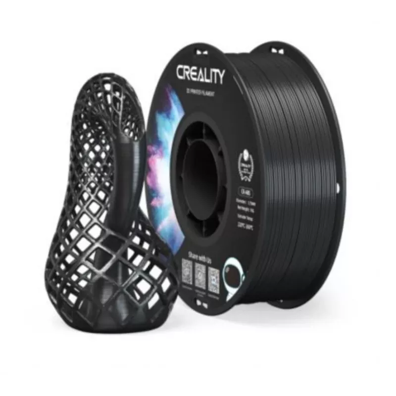 CREALITY 3D gija ABS 1,75 mm juoda 1 kg