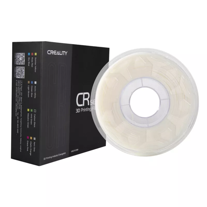 CREALITY 3D gijos PLA 1,75 mm dramblio kaulo baltumo 1 kg