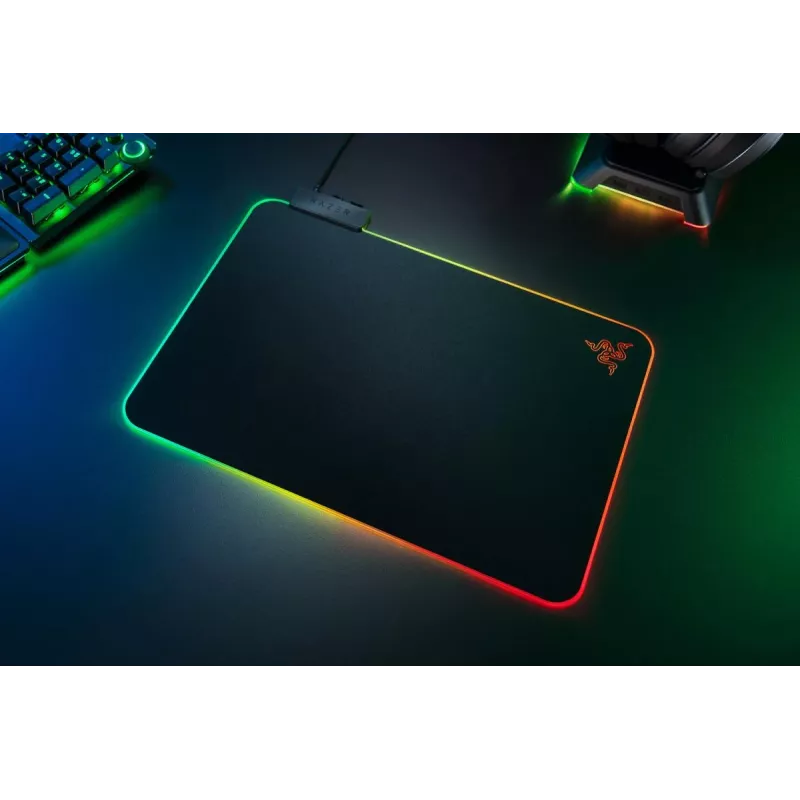 RAZER Firefly V2 žaidimų pelės kilimėlis, juodas