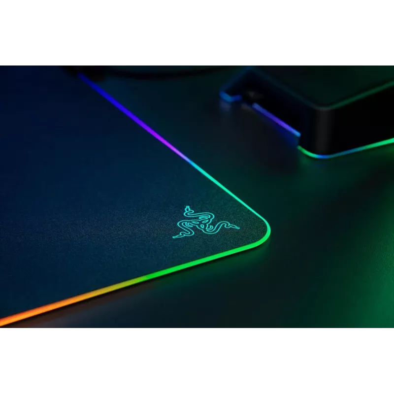 RAZER Firefly V2 žaidimų pelės kilimėlis, juodas