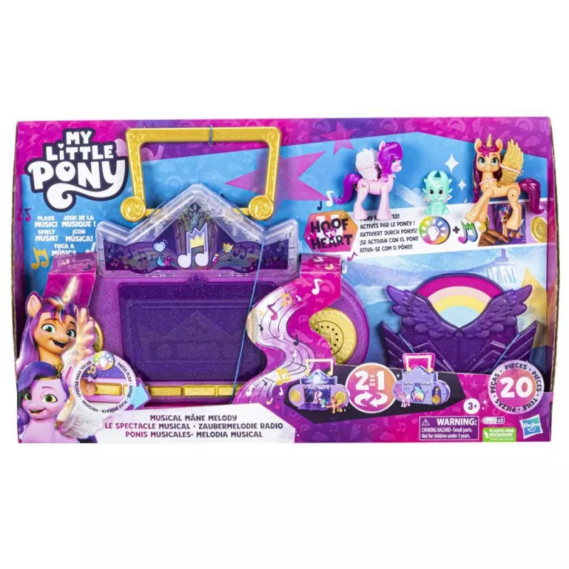 My Little Pony Make Your Mark žaislas Muzikinis Mane Melody, Gyvūnas, 3 m., AAA, Įvairiaspalvis, Plastikas