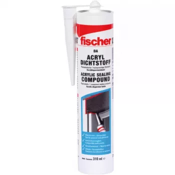 Akrilinis hermetikas Fischer 053110 310 ml Baltas