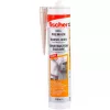 Silikoninis hermetikas Fischer 512213 pilkas