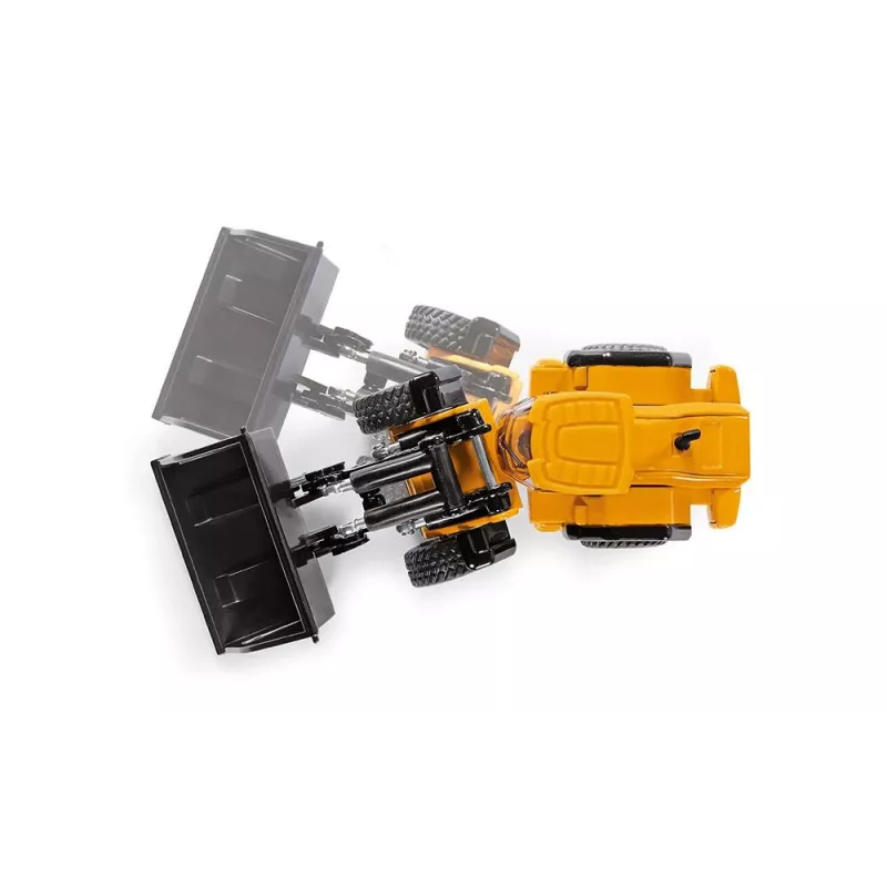 Siku JCB 457 WLS ratinio krautuvo modelis, surinktas, 1:87