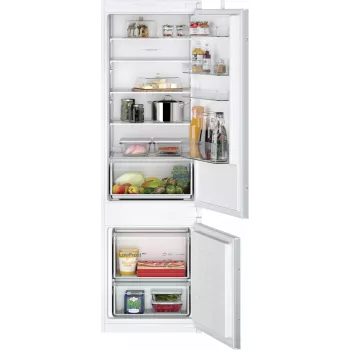 Siemens iQ100 KI87VNSE0 fridge-freezer Įmontuojamas 270 L Balta