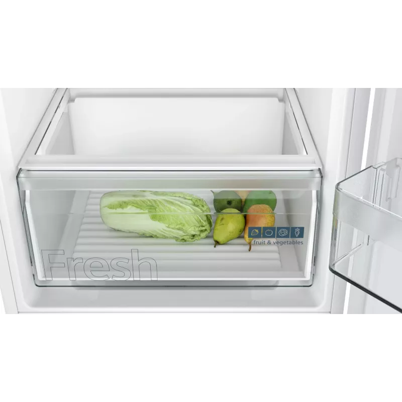Siemens iQ100 KI87VNSE0 fridge-freezer Įmontuojamas 270 L Balta
