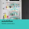 Siemens iQ100 KI87VNSE0 fridge-freezer Įmontuojamas 270 L Balta