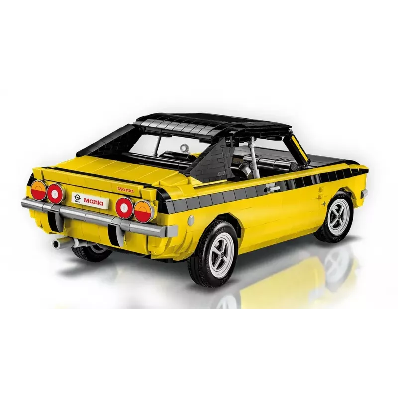Konstrukcinis žaislas Cobi Opel Manta A 1970 1:12 mastelio modelis, kaladėlių rinkinys