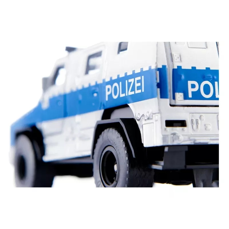 Siku Rheinmetall MAN Survivor R Policijos automobilio modelis Surinktas 1:50