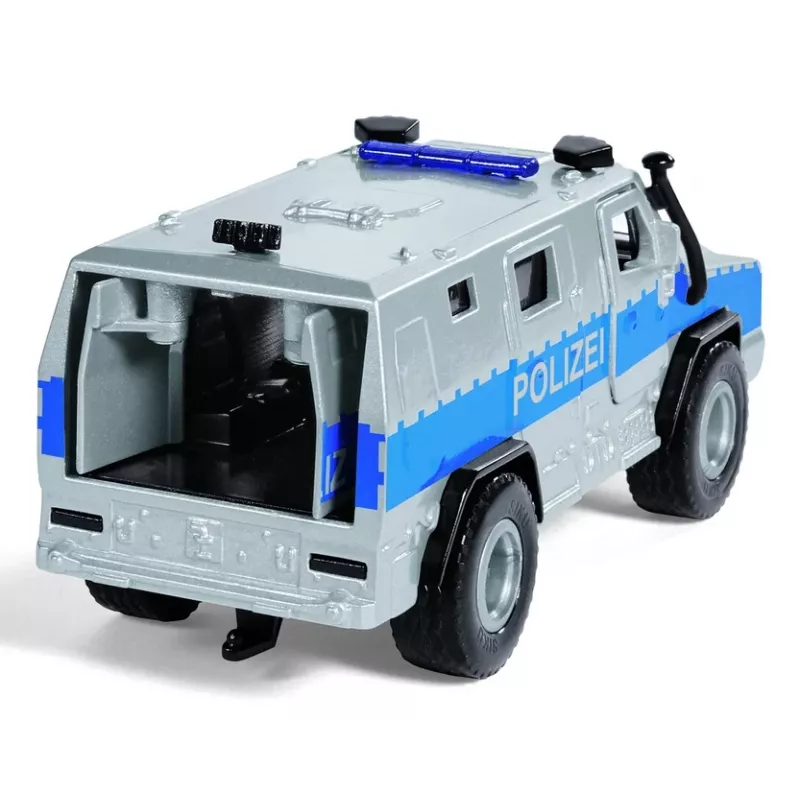 Siku Rheinmetall MAN Survivor R Policijos automobilio modelis Surinktas 1:50