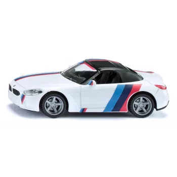 Siku sportinio automobilio modelis BMW Z4 M40i, iš anksto surinktas, mastelis 1:50, I 40 mm × P 87 mm × A 29 mm