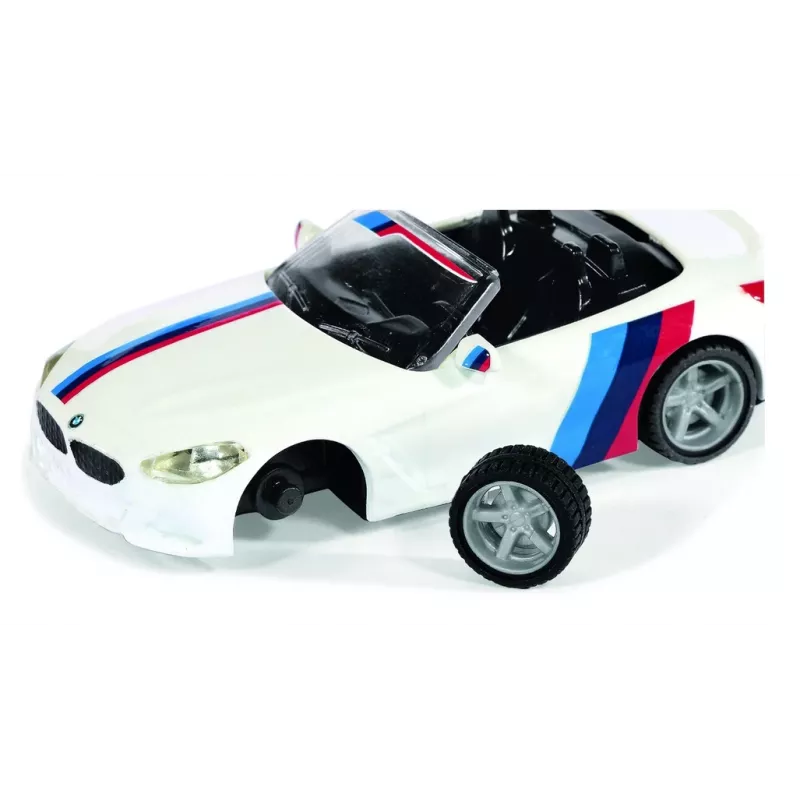Siku sportinio automobilio modelis BMW Z4 M40i, iš anksto surinktas, mastelis 1:50, I 40 mm × P 87 mm × A 29 mm