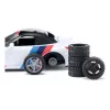 Siku sportinio automobilio modelis BMW Z4 M40i, iš anksto surinktas, mastelis 1:50, I 40 mm × P 87 mm × A 29 mm
