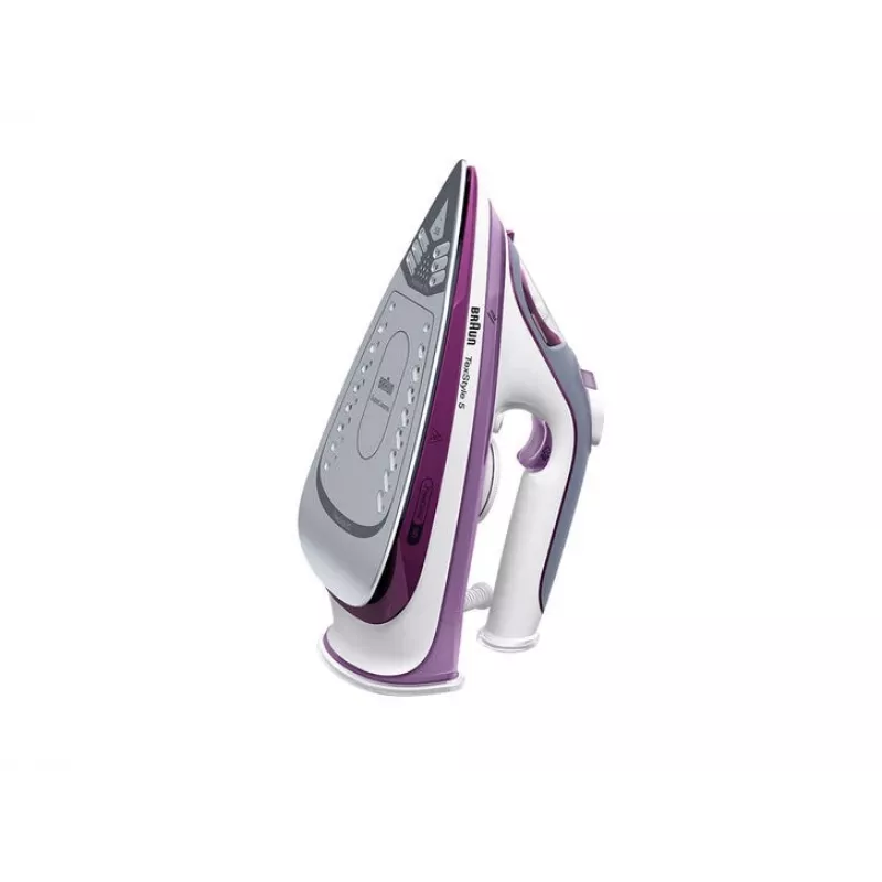 Braun TexStyle 5 SI 5037 VI garo lygintuvas keraminis padas 2700 W violetinis