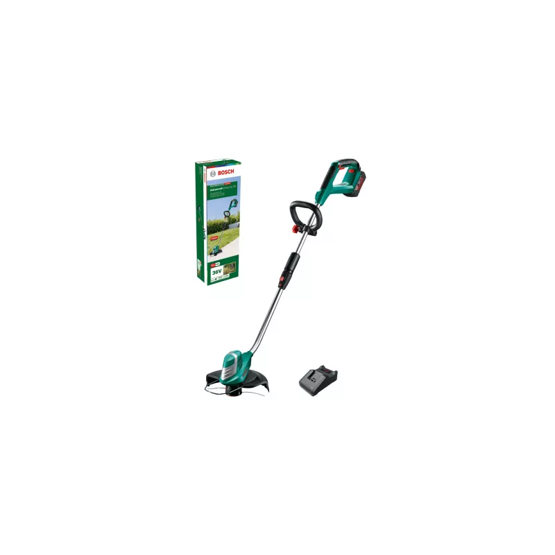 Bosch AdvancedGrassCut 36 30 cm Baterija Juoda, Žalia