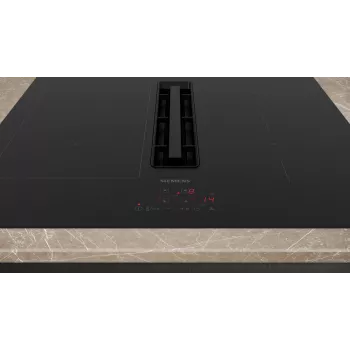 Siemens iQ300 ED611BS16E kaitlentė juoda Įmontuojama 60 cm Zoninė indukcinė kaitlentė 4 zonos Įmontuojamas gartraukis