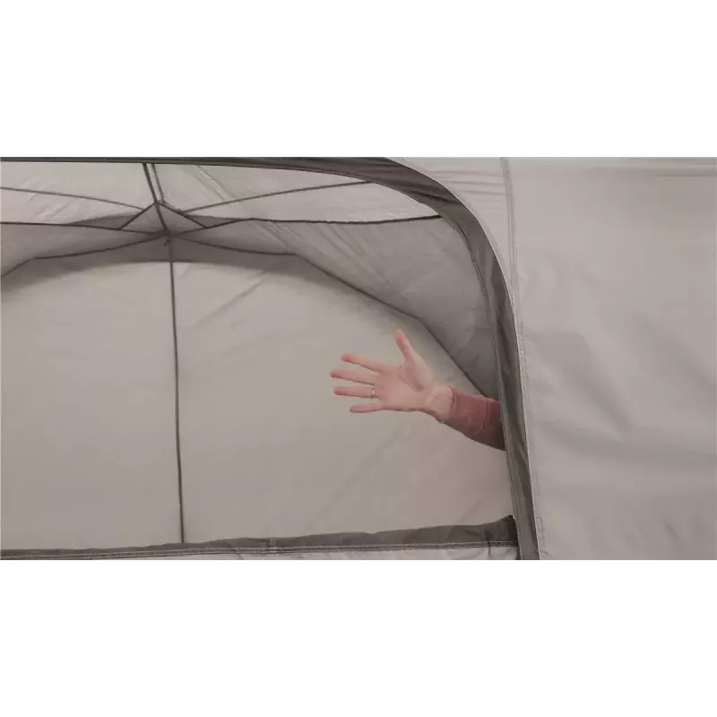 Stoginė Easy Camp Camp Shelter pilka, stiklo pluošto karkasas, 1,25 cm strypo skersmuo