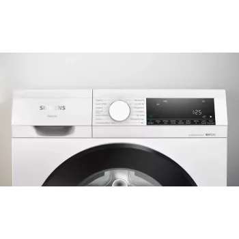 Siemens iQ500 WG34G2070 skalbimo mašina įkraunama iš priekio 8 kg 1400 aps./min. Balta