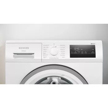 Siemens iQ300 WM14N127 skalbimo mašina, priekinis įkrovimas, 8 kg, 1400 aps./min, balta