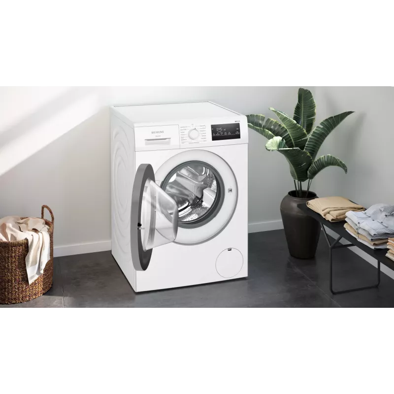 Siemens iQ300 WM14N127 skalbimo mašina, priekinis įkrovimas, 8 kg, 1400 aps./min, balta