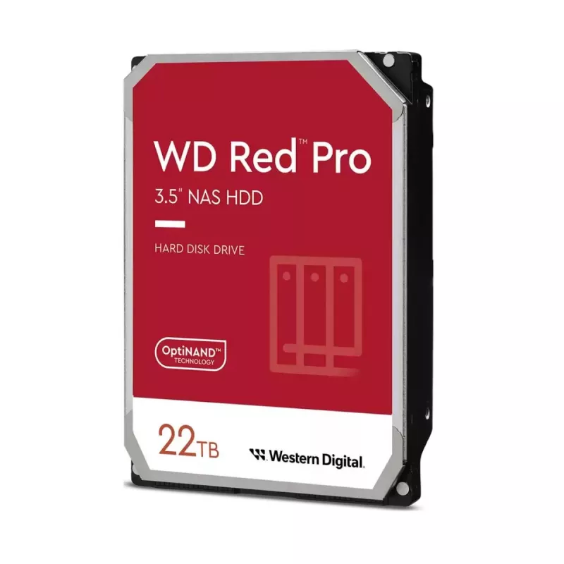 WESTERN DIGITAL kietasis diskas - WD Red Pro WD221KFGX - 22 TB - SATA 6 Gb/s - 3,5 col. - 7200 aps./min. - 512 MB buferis