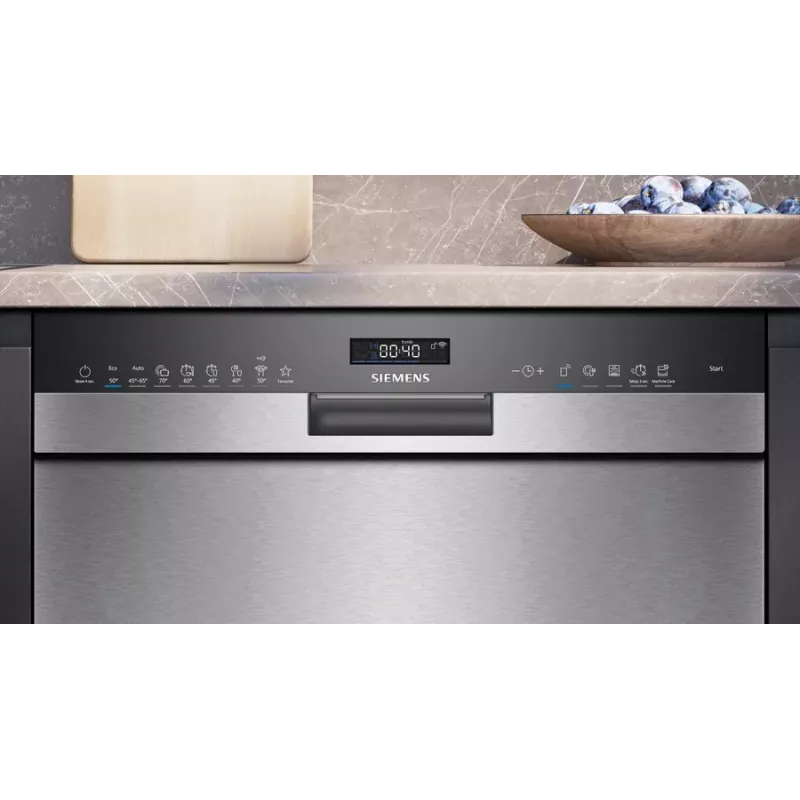 Siemens iQ500 SN45ZS07CE indaplovė Pastatoma po stalviršiu 14 vietų