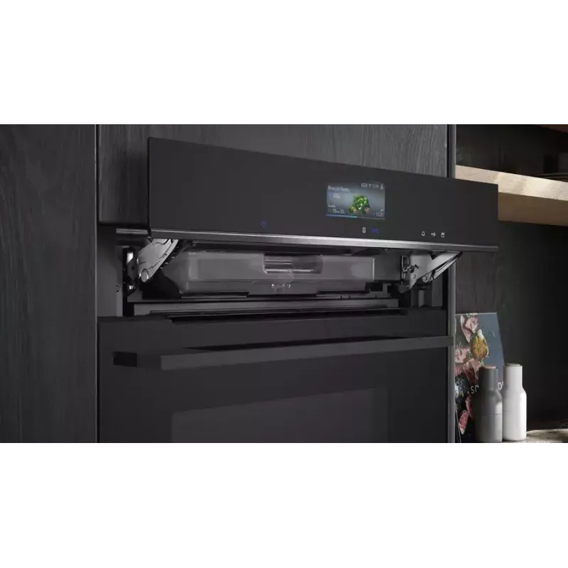 Siemens HS736G3B1 orkaitė 71 L Juoda, Nerūdijantis plienas