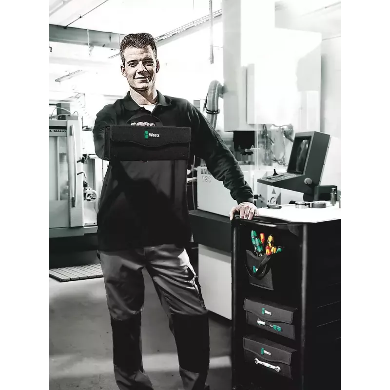 Įrankių dėžė Wera 2go 3, juoda