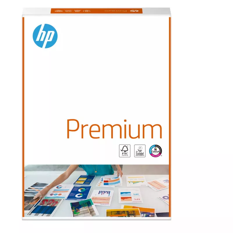 HP Premium 500/A4/210x297 spausdinimo popierius A4 (210x297 mm) 500 lapų Baltas