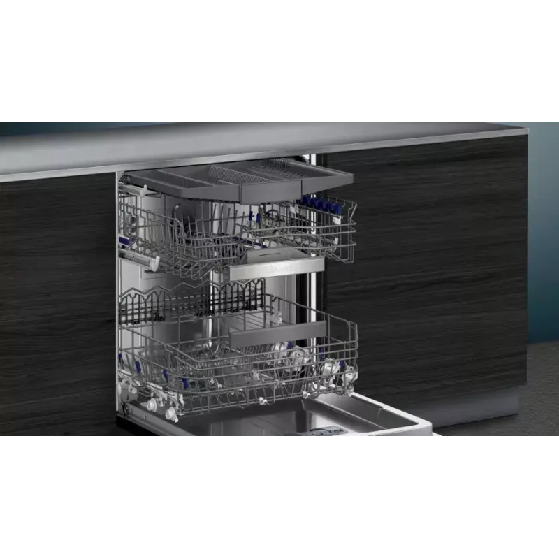 “Siemens iQ500 SN65ZX07CE” indaplovė Visiškai integruota 14 vietų