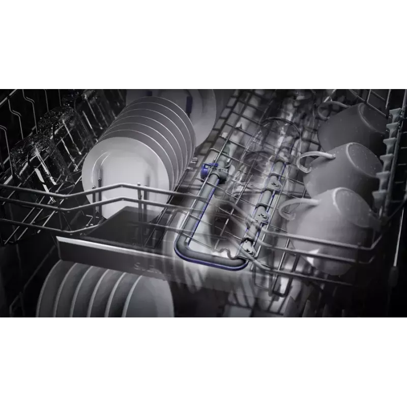 “Siemens iQ500 SN65ZX07CE” indaplovė Visiškai integruota 14 vietų