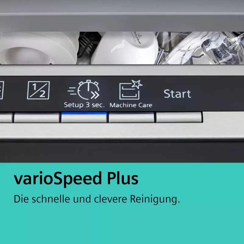 “Siemens” SN55ZS07CE indaplovė, pusiau įmontuojama, 14 komplektų