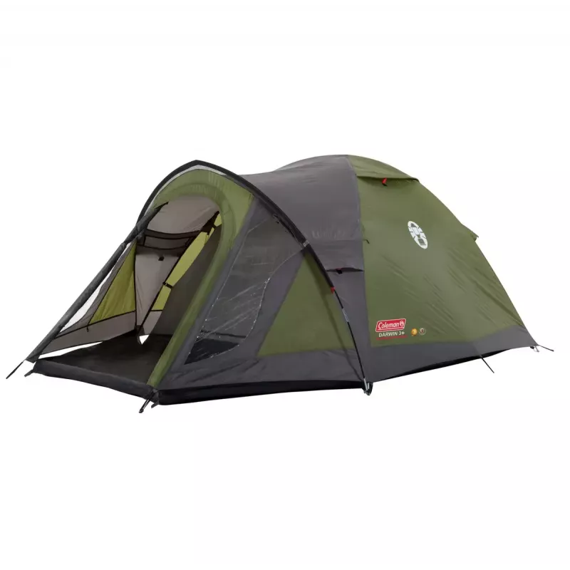 Kupolinė palapinė Coleman Darwin 4 Plus 4 asmenims žalia