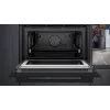 Siemens iQ700 CM776GKB1 orkaitė 45 L 900 W Juoda, Nerūdijantis plienas