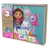 Žaidimai Gabby's Dollhouse, 3 medinės dėlionės po 24 detales su medine dėžute vaikams, nuo 3 metų